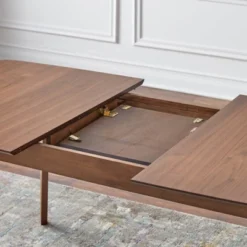 5pc Wave Rectangular Dining Set Walnut/Blue - Buylateral 22 5pc Wave Rectangular Dining Set Walnut/Blue - Buylateral -Baxton Studio Shop GUEST 001c9334 950d 4f4f bb20 74cfe5ef96ed