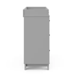 Storkcraft Beckett 3 Drawer Dresser With Changing Topper - Pebble Gray -Baxton Studio Shop GUEST 004594b2 022b 47b9 bc79 54360ed48637