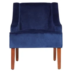 Velvet Swoop Armchair - HomePop 33 Velvet Swoop Armchair - HomePop -Baxton Studio Shop GUEST 00cc6d1d 6c40 4819 b05c 5974c0f8828c