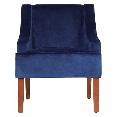 Velvet Swoop Armchair - HomePop 15 Velvet Swoop Armchair - HomePop - Image 15