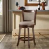 24" Piacenza Swivel Counter Height Barstool - Inspire Q