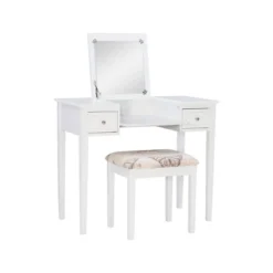 Butterfly Vanity And Stool - Linon -Baxton Studio Shop GUEST 021f368c e0e5 4620 b35b 7c0cbc1aeee1