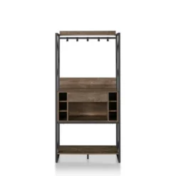 Orella Rustic Baker's Rack Reclaimed Oak - MiBasics -Baxton Studio Shop GUEST 0226988d 53f1 4ca4 b8cb a4cae353aabc