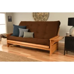 Queen Wheaton Coil Spring Mattress Futon - Dual Comfort