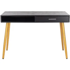 Jorja 1 Drawer 1 Shelf Desk - Safavieh -Baxton Studio Shop GUEST 038b8056 06a3 4d31 ab85 cb3d69a530f9