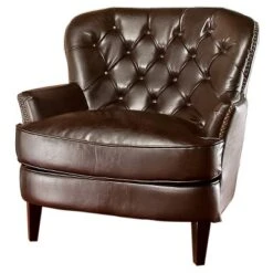 Tafton Tufted Club Chair - Christopher Knight Home -Baxton Studio Shop GUEST 0422bd6e c977 408f 82ef 11683b3cd85f