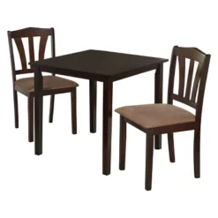 3pc Mainfield Dining Set - Buylateral -Baxton Studio Shop GUEST 049817fd 80e8 43fc ba77 efdc7bdfaa95