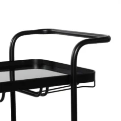 Contemporary Metal Bar Cart Black - Olivia & May 23 Contemporary Metal Bar Cart Black - Olivia & May -Baxton Studio Shop GUEST 04e04b59 7d9b 458e b6f8 22ce08b0006c