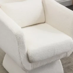 28"W Swivel Accent Sofa Chair, 360 Degree Leisure Club Chair-ModernLuxe -Baxton Studio Shop GUEST 053052ba 33fd 4720 a6cc 1ef5575ffd78