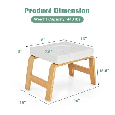 Costway Yoga Headstand Bench Thick Pad For Workout Relieve Fatigue Body Building 9 Costway Yoga Headstand Bench Thick Pad For Workout Relieve Fatigue Body Building - Image 9