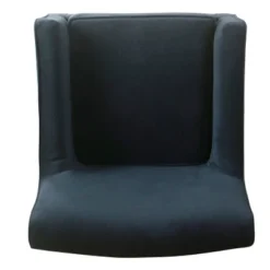 Davis Mid-Century Accent Chair Navy Velvet - HomePop -Baxton Studio Shop GUEST 061d6610 3ffe 4771 9583 361c9e540033