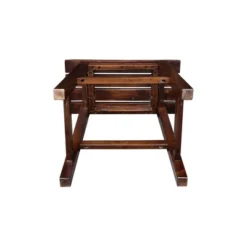 18" Slat Seat Counter Height Barstool - International Concepts -Baxton Studio Shop GUEST 06e6bd54 2f56 43fa 87e3 07edcb6fa10e