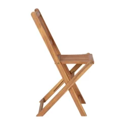 Flash Furniture Indoor/Outdoor Acacia Wood Folding Table And 2 Chair Bistro Set In Natural -Baxton Studio Shop GUEST 0766436e 012b 49fa 9853 f8660822893a