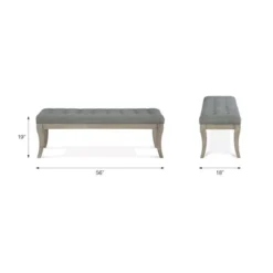 Adina Rectangular Tufted Bench Taupe - Dorel Living 13 Adina Rectangular Tufted Bench Taupe - Dorel Living -Baxton Studio Shop GUEST 07b157af d0fd 475a 9836 b513ef1bd60e
