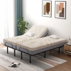 Costway 8‘’/10'' Twin XL Cooper Adjustable Bed Memory Foam Mattress CertiPUR-US Certified -Baxton Studio Shop GUEST 07d3ab8e 3dc1 451a b719 0f313ad298f8