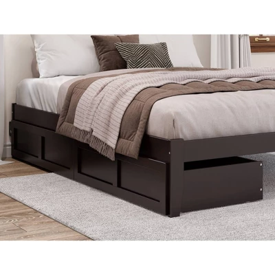 Set Of 2 Queen/King/Twin XL Drawers Espresso - AFI 1 Set Of 2 Queen/King/Twin XL Drawers Espresso - AFI