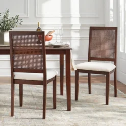 7pc Westmont Rectangular Dining Set Rustic Brown - Lifestorey 13 7pc Westmont Rectangular Dining Set Rustic Brown - Lifestorey -Baxton Studio Shop GUEST 08420706 3892 44a4 920e 67f6f95ef02d