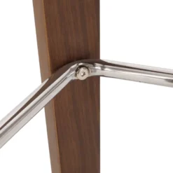 2pc Hargis Mid Century Modern Channel Stitch Bentwood Swivel Counter Height Barstools - Christopher Knight Home -Baxton Studio Shop GUEST 08761fd1 cca6 431a b772 f35352a2f8e8