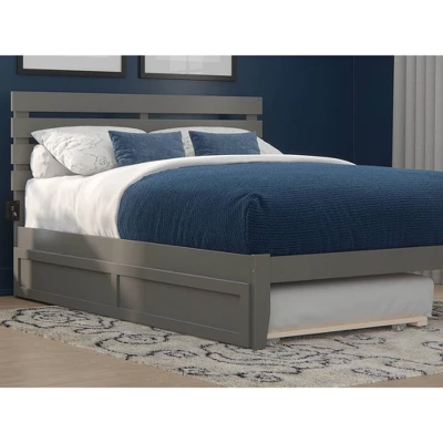 Twin XL Trundle Bed Gray - AFI 1 Twin XL Trundle Bed Gray - AFI
