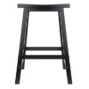 24" Satori Saddle Seat Counter Height Barstool - Winsome