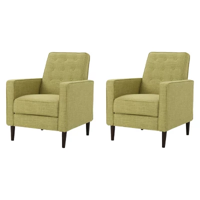 Set Of 2 Mervynn Mid-Century Recliner - Christopher Knight Home 12 Set Of 2 Mervynn Mid-Century Recliner - Christopher Knight Home - Image 12