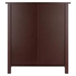 30" 3 Tier Milan Storage Shelf Or Bookshelf Medium Walnut - Winsome -Baxton Studio Shop GUEST 0afbd3ab 6bd3 4594 a147 ef20b4db53a9