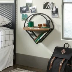 Boulevard Cafe Hanging Nightstand Black - Sauder -Baxton Studio Shop GUEST 0b09eaea 8cff 4224 af6c 6d7f1b86fe86