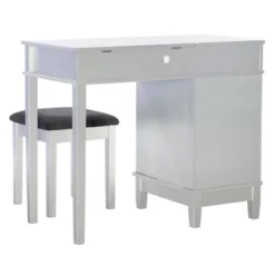 Silver Lattice Vanity Set - Linon -Baxton Studio Shop GUEST 0ba8c3ce d8e7 430f 8ee8 92aa038fb125