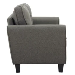 Harwin Loveseat Heather Gray - Lifestyle Solutions 8 Harwin Loveseat Heather Gray - Lifestyle Solutions -Baxton Studio Shop GUEST 0bef6d8a 75ea 4101 91b8 374baabb85e3