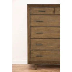 6pc Aurora Mid-Century Brown Bedroom Set With Upholstered Bed - Abbyson Living -Baxton Studio Shop GUEST 0c05e315 6740 42f9 aa38 90eb10f53309