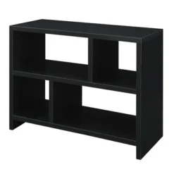 28" Northfield Console 3 Tier Bookcase - Breighton Home -Baxton Studio Shop GUEST 0c099463 1671 4a36 866f c34de7dcec58