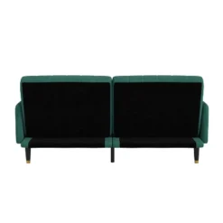 Flash Furniture Sophia Premium Split Back Sofa Futon, Convertible Sleeper Couch For Small Spaces In Soft Upholstery With Solid Wooden Legs -Baxton Studio Shop GUEST 0d28038a cc42 4264 8e33 cbb9c0af6cd4