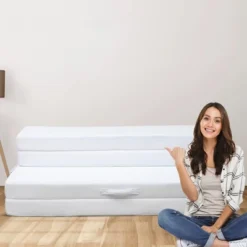 Cheer Collection 6" Memory Foam Folding Mattress -Baxton Studio Shop GUEST 0d5f7b0e d324 4829 aad1 3980b1f18853