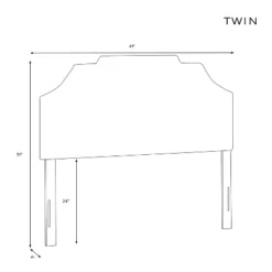 Ever Notched Border Headboard In Patterns - Skyline Furniture 10 Ever Notched Border Headboard In Patterns - Skyline Furniture -Baxton Studio Shop GUEST 0de8291e a245 46fc b684 c86f1a912a13