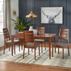 Set Of 2 Malton Dining Chair Walnut - Lifestorey -Baxton Studio Shop GUEST 0ef766e9 5411 499a a88b 11f28e0897d5