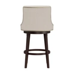 30" Halbrooke Swivel Barstool Smoke/Cream Hillsdale Furniture -Baxton Studio Shop GUEST 0f5db7ab 2bb1 4674 932d 2f368af4f41a