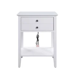 Grardor Side Table With USB Charging Dock - Acme Furniture