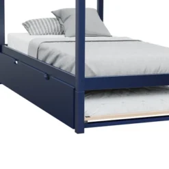 Max & Lily Twin House Bed With Trundle -Baxton Studio Shop GUEST 0fe35470 0d79 46d8 8ae1 e85c6052af7e