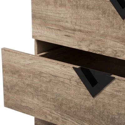 Wales Modern And Contemporary Wood Chest Light Brown - Baxton Studio 6 Wales Modern And Contemporary Wood Chest Light Brown - Baxton Studio - Image 6