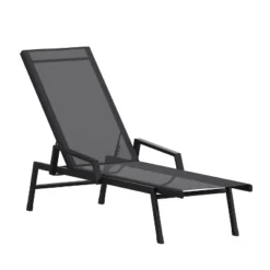 Flash Furniture Brazos Adjustable Chaise Lounge Chair With Arms, All-Weather Outdoor Five-Position Recliner 23 Flash Furniture Brazos Adjustable Chaise Lounge Chair With Arms, All-Weather Outdoor Five-Position Recliner -Baxton Studio Shop GUEST 126f2872 0753 4b44 9556 1caeac5d56fe
