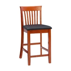 24" Torino Craftsmen Counter Height Barstool - Linon -Baxton Studio Shop GUEST 12e5fbe5 6c58 4aca 827d a8ffb5ee478b