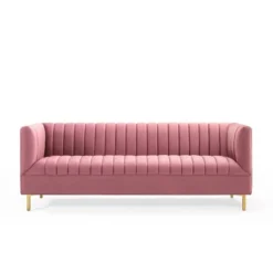 Shift Channel Tufted Performance Velvet Sofa - Modway -Baxton Studio Shop GUEST 135f82a2 b030 4845 b4b4 dae59ef9ad32