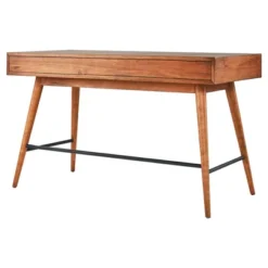 Foerster Mid Century Writing Desk - Warm Brown - Inspire Q -Baxton Studio Shop GUEST 1373ec4d b4e2 43e9 b646 f10ab164aec9