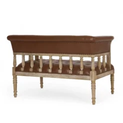 Loyning Traditional Upholstered Tufted Loveseat - Christopher Knight Home -Baxton Studio Shop GUEST 137ec25b aec9 4f9d 8ccd 43f40541952f