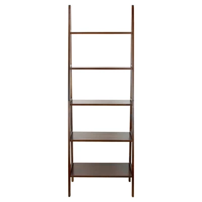 72" Shelf Ladder Bookcase - Flora Home 8 72" Shelf Ladder Bookcase - Flora Home - Image 8