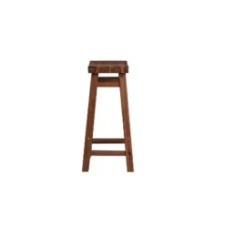 24" Sonoma Saddle Counter Height Barstools Wire Brushed Finish Chestnut - Boraam 10 24" Sonoma Saddle Counter Height Barstools Wire Brushed Finish Chestnut - Boraam -Baxton Studio Shop GUEST 13cc9542 936f 41be a01c 2e77380f7525