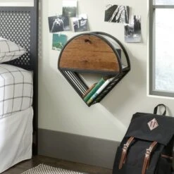 Boulevard Cafe Hanging Nightstand Black - Sauder