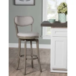 Sloan Barstool Gray - Hillsdale Furniture -Baxton Studio Shop GUEST 144b61ad 1607 4257 95fc 5647a72e9d50