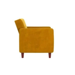 Isabella Tufted Accent Chair Mustard Yellow Velvet - Room & Joy -Baxton Studio Shop GUEST 14c8dde9 5747 4133 9565 8e15c64c295f