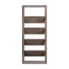 Rubus Wood 5-Shelf 71-Inch Etagere Bookcase In Walnut - Furniture Of America
